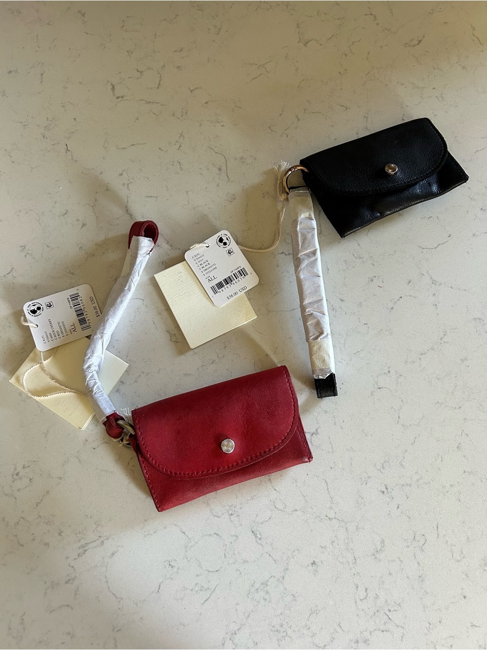 NWT Free People Wallet Lanyard Keychain Bag Charm Bundle